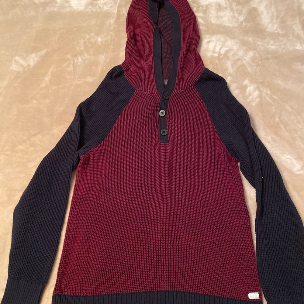 ARMANI EXCHANGE SWEATER WITH HOOD